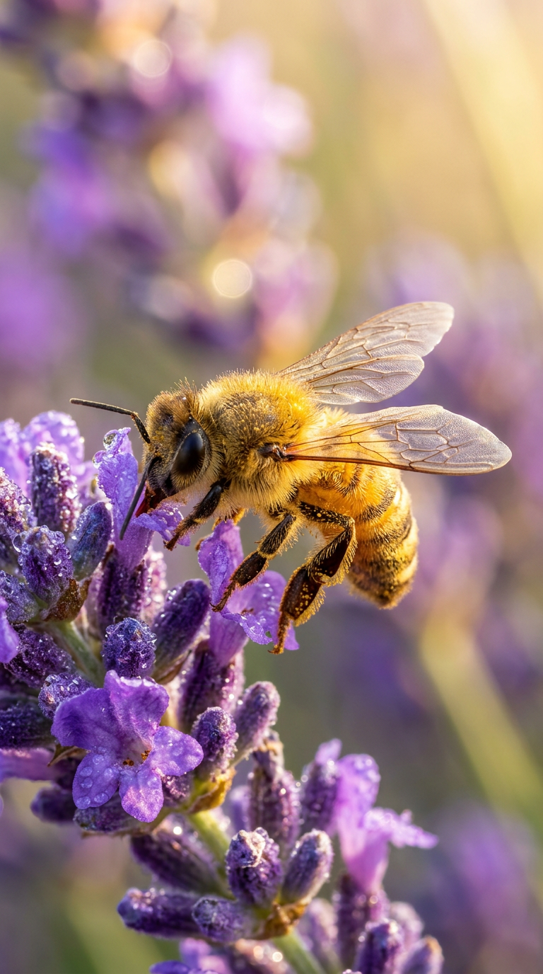 Bee on Lavender