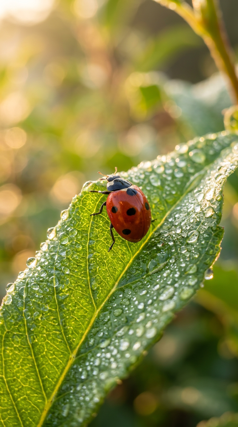 Ladybug on Leaf
